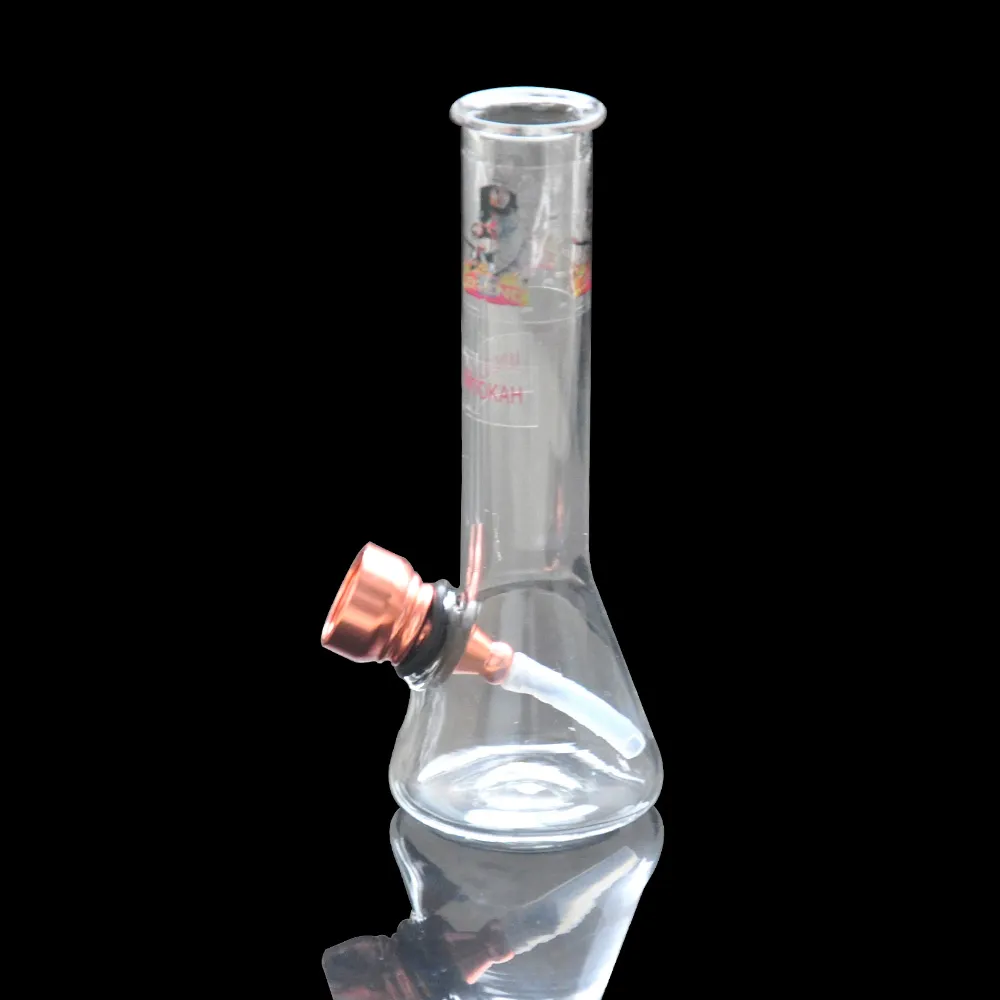 Szklany Olej Palnik Rury Wody Bongs 4.7 cali 14mm Metalowa Miska Mini Styl Szklany Olej Palnik Rury Wody Bong Carb Cap Szkło DAB Akcesoria narzędziowe