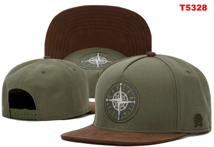 Cayler Sons Snapback Caps Baseball Hattar Justerbar Hat Cayler Sons Snapbacks Brand Compass Casquette Gorras Hat för män Kvinnor
