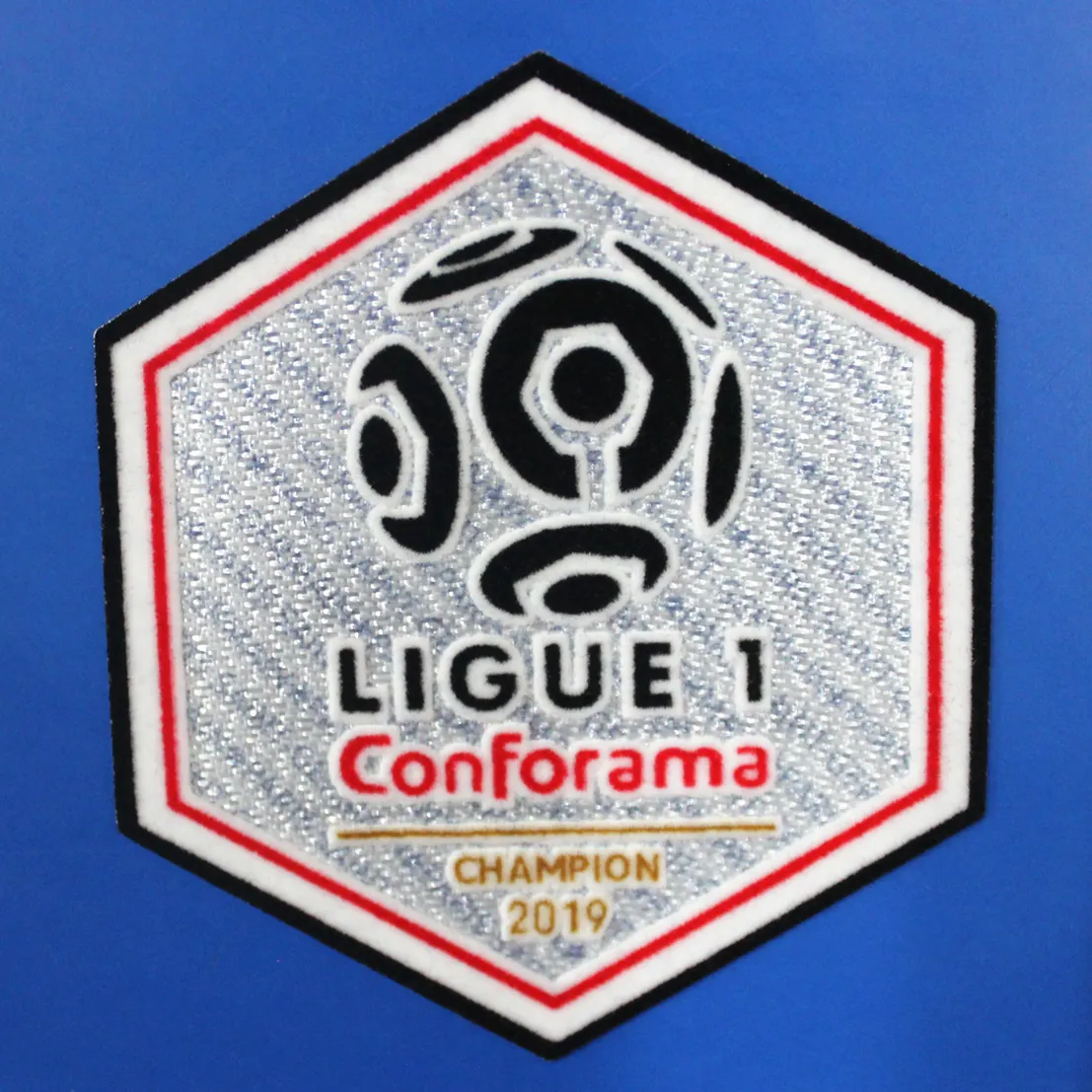 French League Ligue 1 soccer Patch Conforama Football Badge Free shipping!