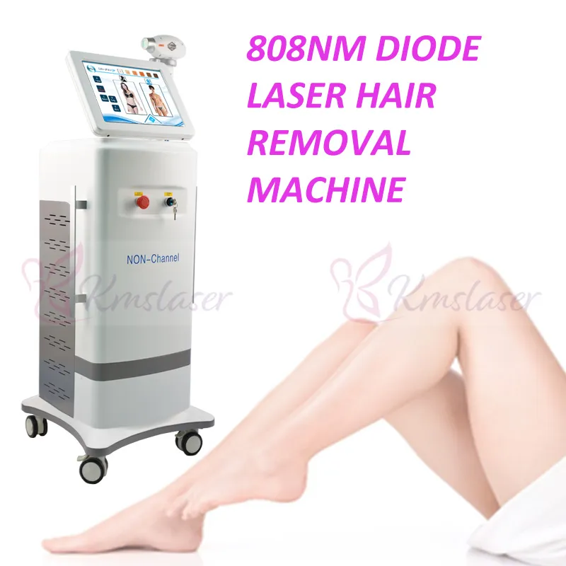 Goede prijs 808nm diode Laser Rapid Hair Removal Device Permanente machines te koop vriessysteem