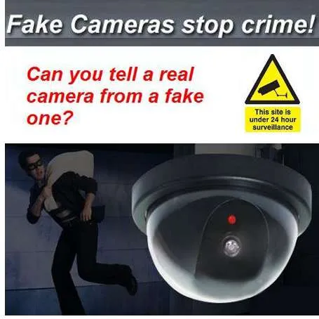DHgate.com:4-Pack Dummy Security Cameras with Realistic Flashing Red ...
