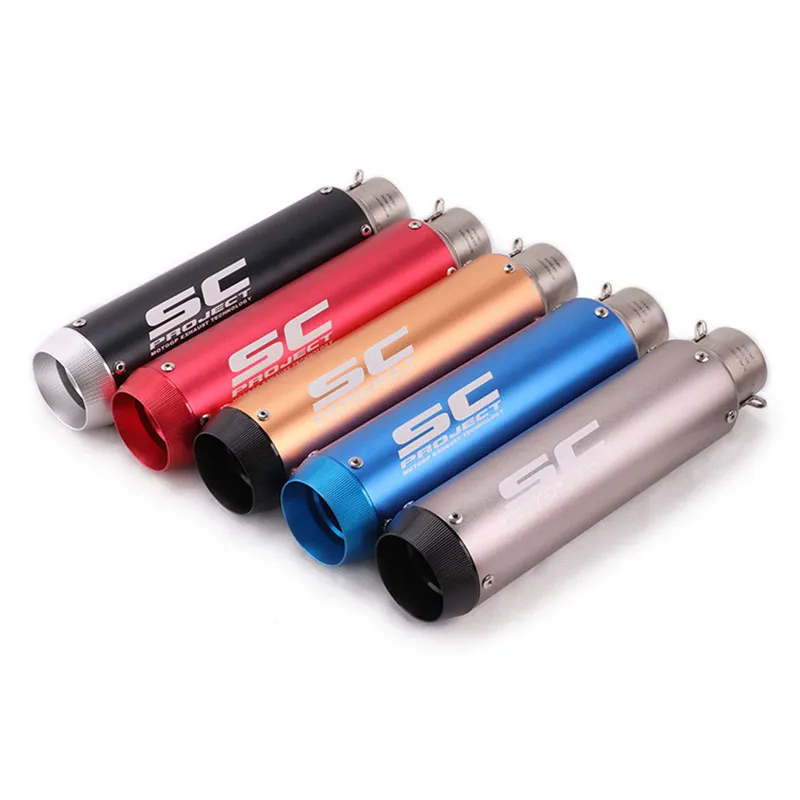 51mm For Racing Motorcycle Exhaust Pipe For GSXR600 Z1000 ER6N K7 K8 R3 ...