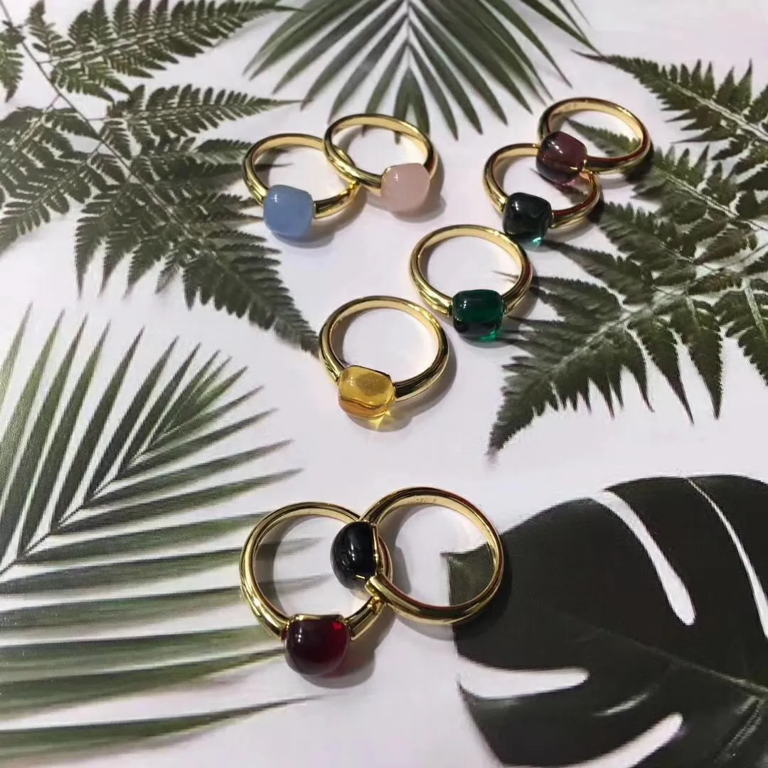 Moda-S anel de design de paris material com zircão cristal decorar charme 18k anel de ouro para as mulheres e amigo de menina PS6419 presente da jóia