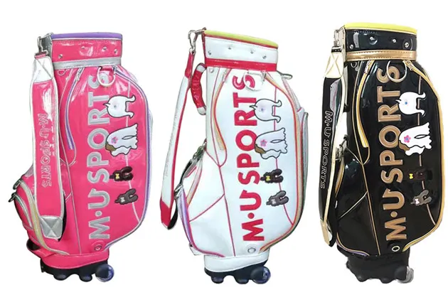 حقائب الغولف عالية الجودة MU نوادي الجولف حقائب سيدة حقيبة الجولف مع عجلات 3 ألوان