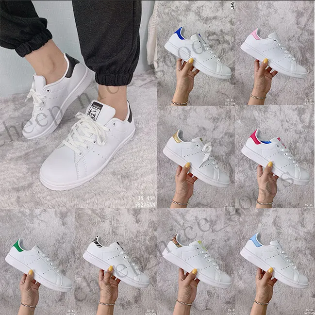 Дизайнер Stan Smith Classic Men Woemn Casual Shoes Smiths Тройные черные белые красные золотые мужские мужские