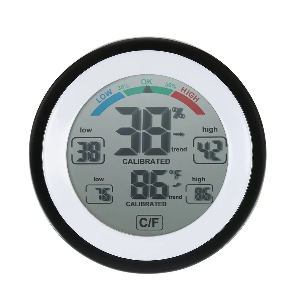LCD Digital Thermomètre Hygromètre Intérieur Humidité Compteur Haut