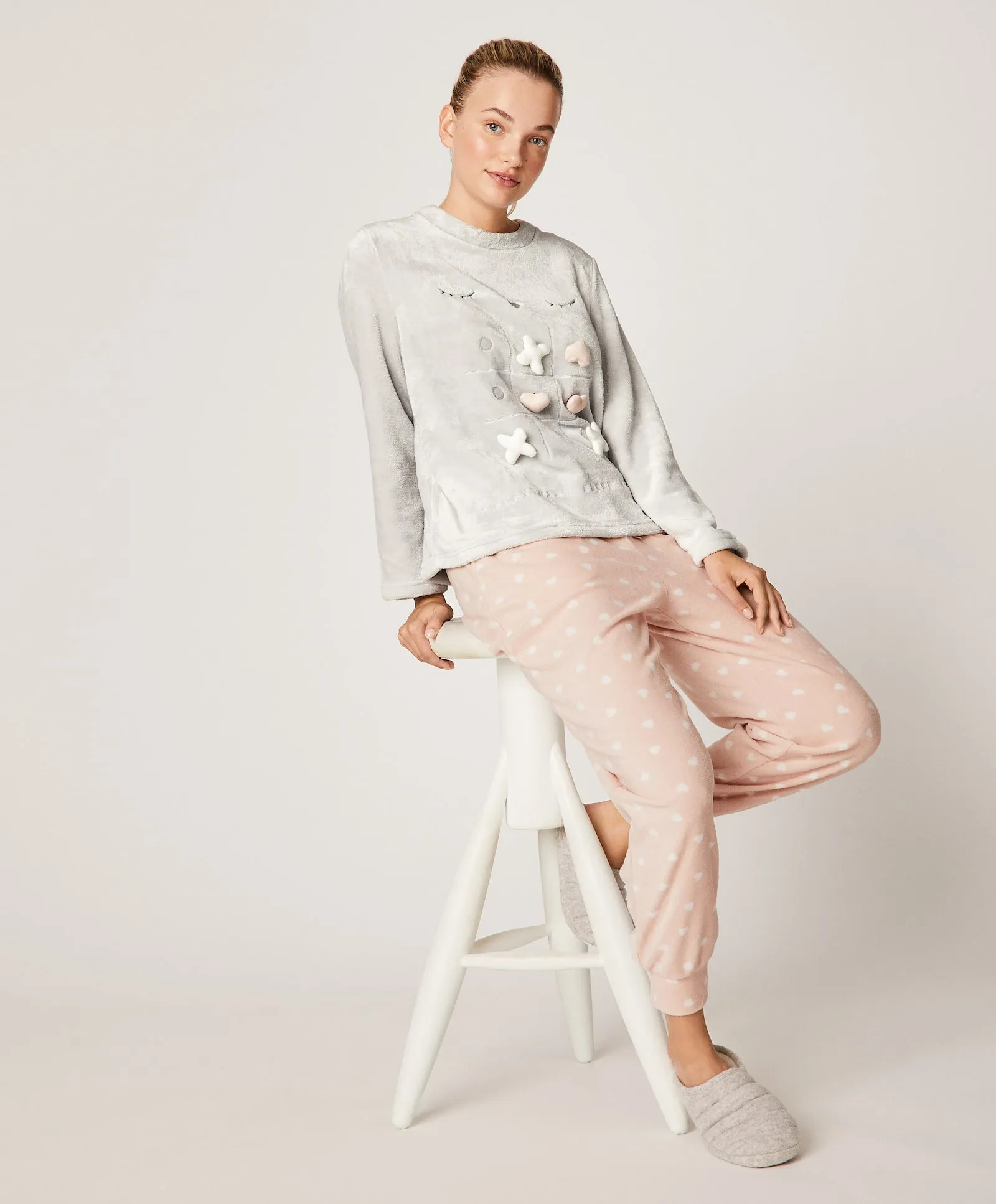 Lovely Simple Women Oysho Sleepwear Mujeres Albornoz Sat n Manga larga Capa Bata corta Prom Dama de honor Shawel