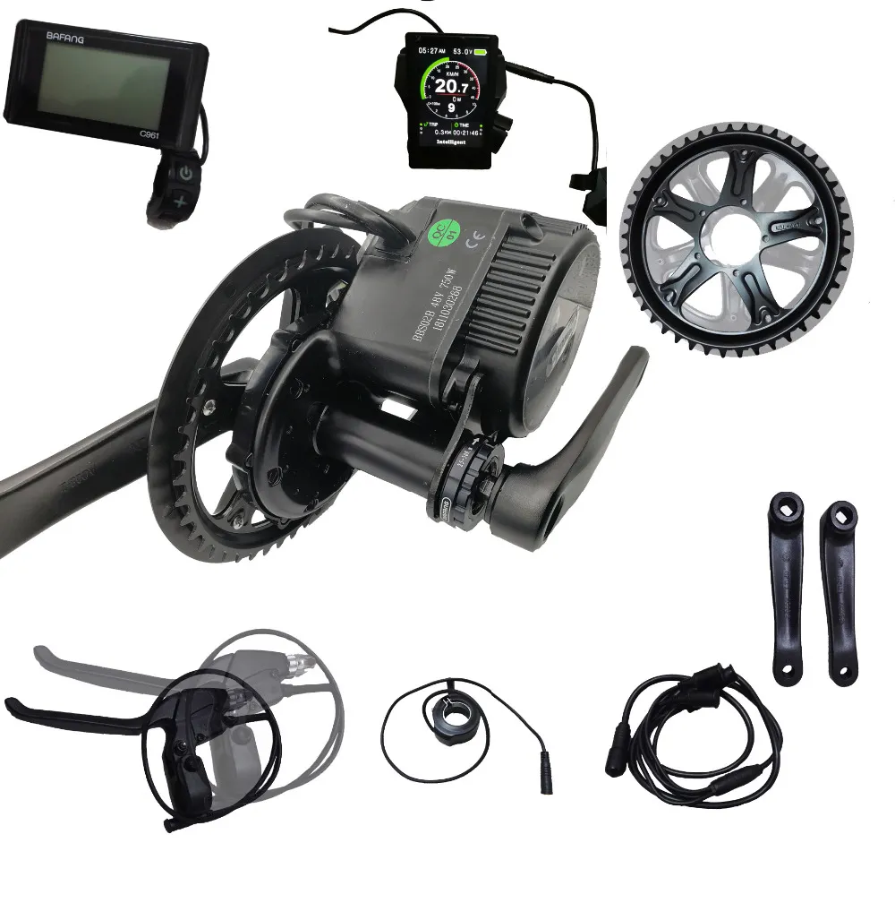 Crank electric bike conversion kit top
