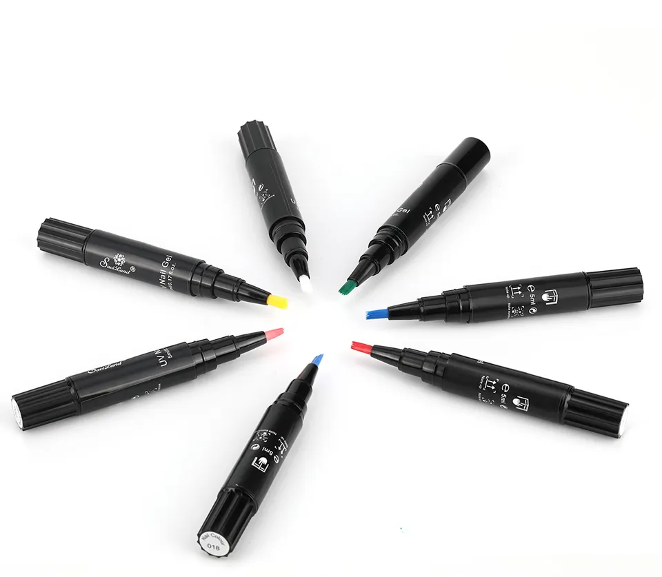 8ml YIBER Manicure Varnish Pen Natural Healthy Resin 3 In 1 Gel Nail Polish  Pen for Women - Walmart.com