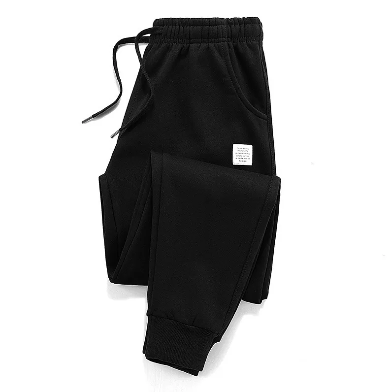 2021 Pantaloni da jogging da uomo in pile spesso Pantaloni casual Pantaloni sportivi da uomo in velluto caldo invernale Tuta Nero Grigio303C