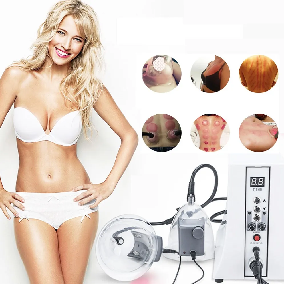 Newest Breast Enhancement Vacuum Therapy Massage Fat Reduction Photon Vibration Facial Care Body Slimming Beauty Equipment