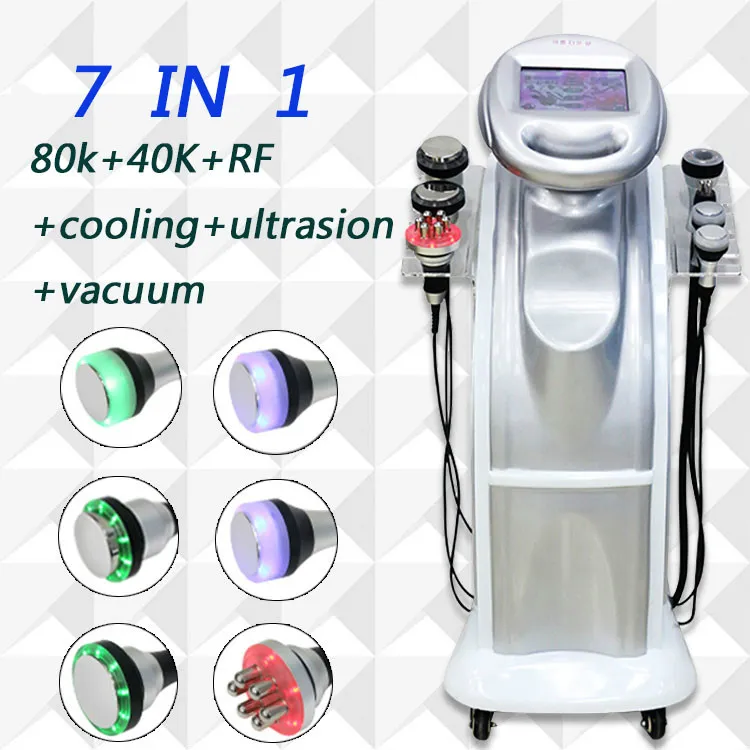 Slimming Machine 2022 New Profession Alien RF Cavitation 80k with 7 Handles /40k Ultrasound Cavitation Body