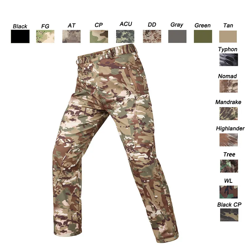 ReFire Gear-pantalones militares de camuflaje para hombre, pantalón táctico  de combate, multibolsillo, impermeable, SWAT, Cargo especial