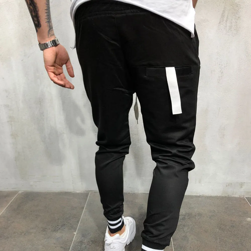 Pantalones Hombre Pantalones Casuales Moda Deportivos Running Pants Jogging  Pantalon Fitness Gym Slim Fit Pantalones Largos Pantalones Ropa de Hombre