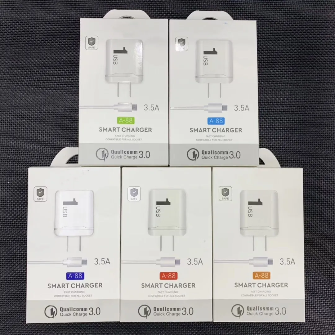 Kit de carregador 2 em 1 5V portas USB adaptador de carregador + cabo de sincronização de dados micro USB para celular Samsung Huawei Xiaomi