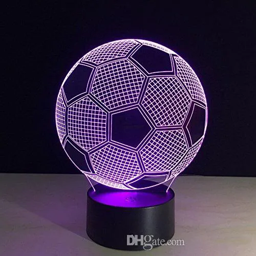 Football illusion lamp hotsell