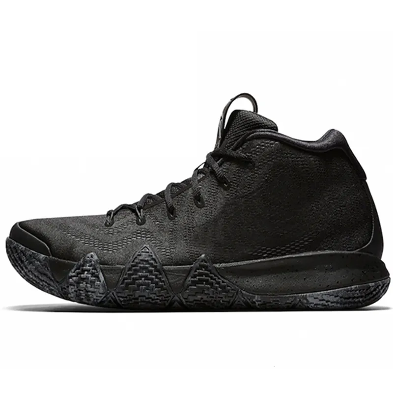 Kyrie 4 all black cheap