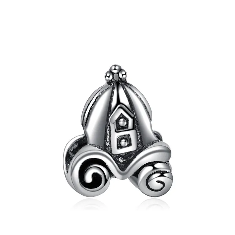 Magic Carriage Charm Bead Mode Kvinnor Smycken Bedövning Design Europeisk stil Fit för Pandora Armband Panza003-11