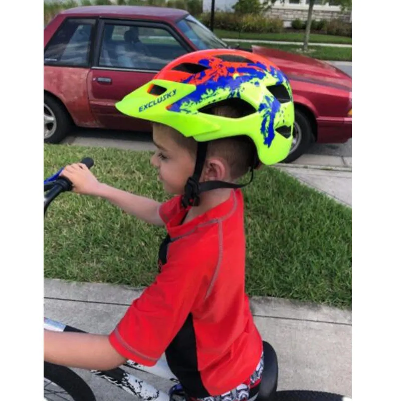 Exclusky casco bicicleta niños - Cicloescuela