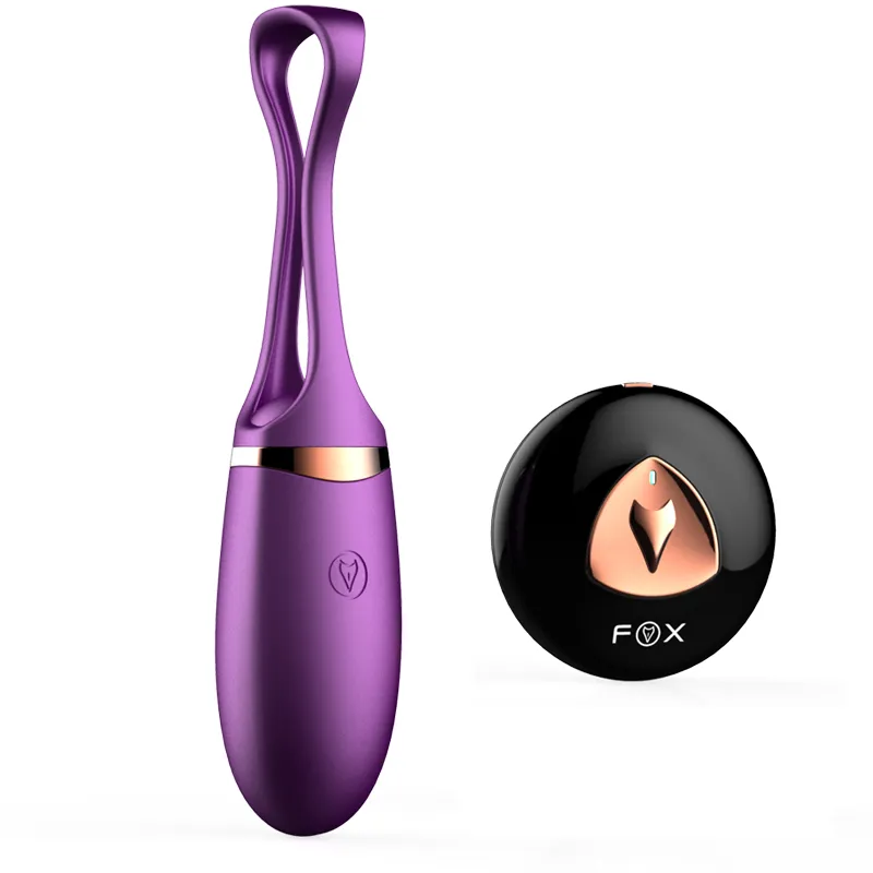 FOX New Wireless voice control Vibrating Egg Sex Toys for Women Waterproof 10 mode G-Spot Vibrator Massager sex products adult S18101905
