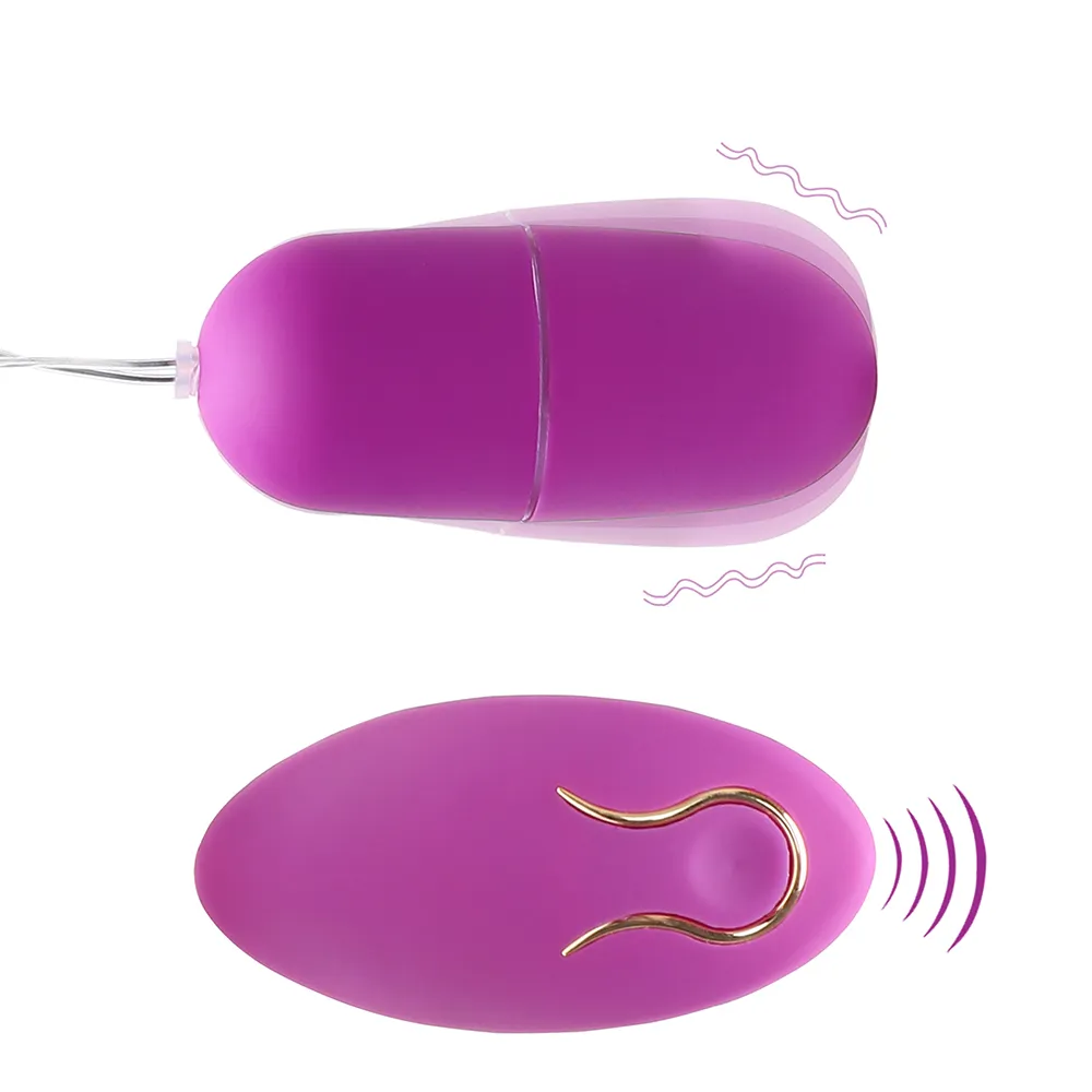 Vibrador de bala potente de 20 velocidades, estimulador de clítoris con Control remoto, masajeador de punto G, huevo vibrador, Juguetes sexuales para mujeres