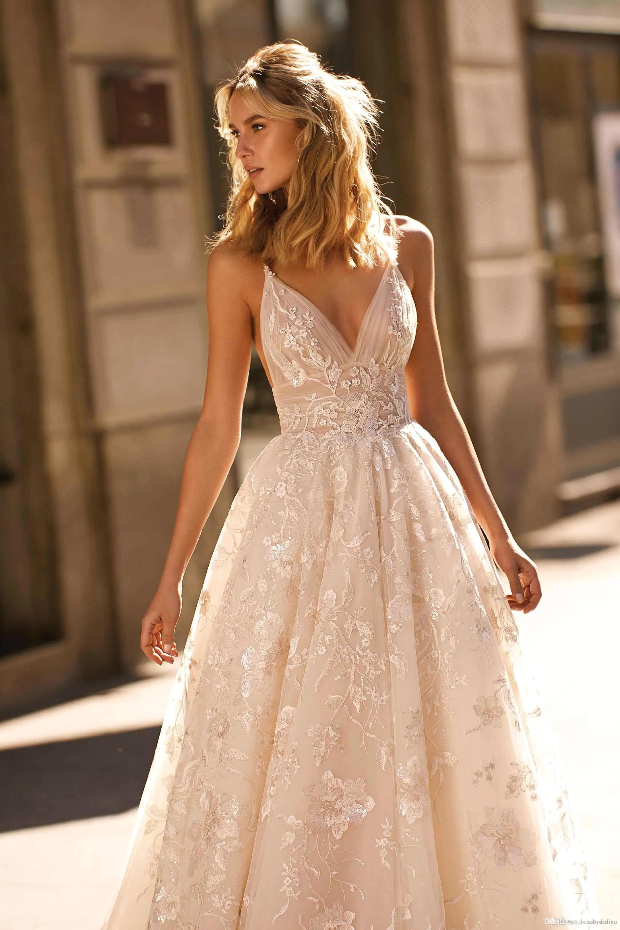 Milady Wedding Dresses Style 4347 Eve Of Milady Short White Boho Formal Gown Sexy Berta New Full Lace A Line Wedding Dresses Plunging Neck Milady Wedding Dresses Style 4347 Eve Of Milady Short White Boho Formal Gown Sexy Berta New Full Lace A Line Wedding Dresses Plunging Neck