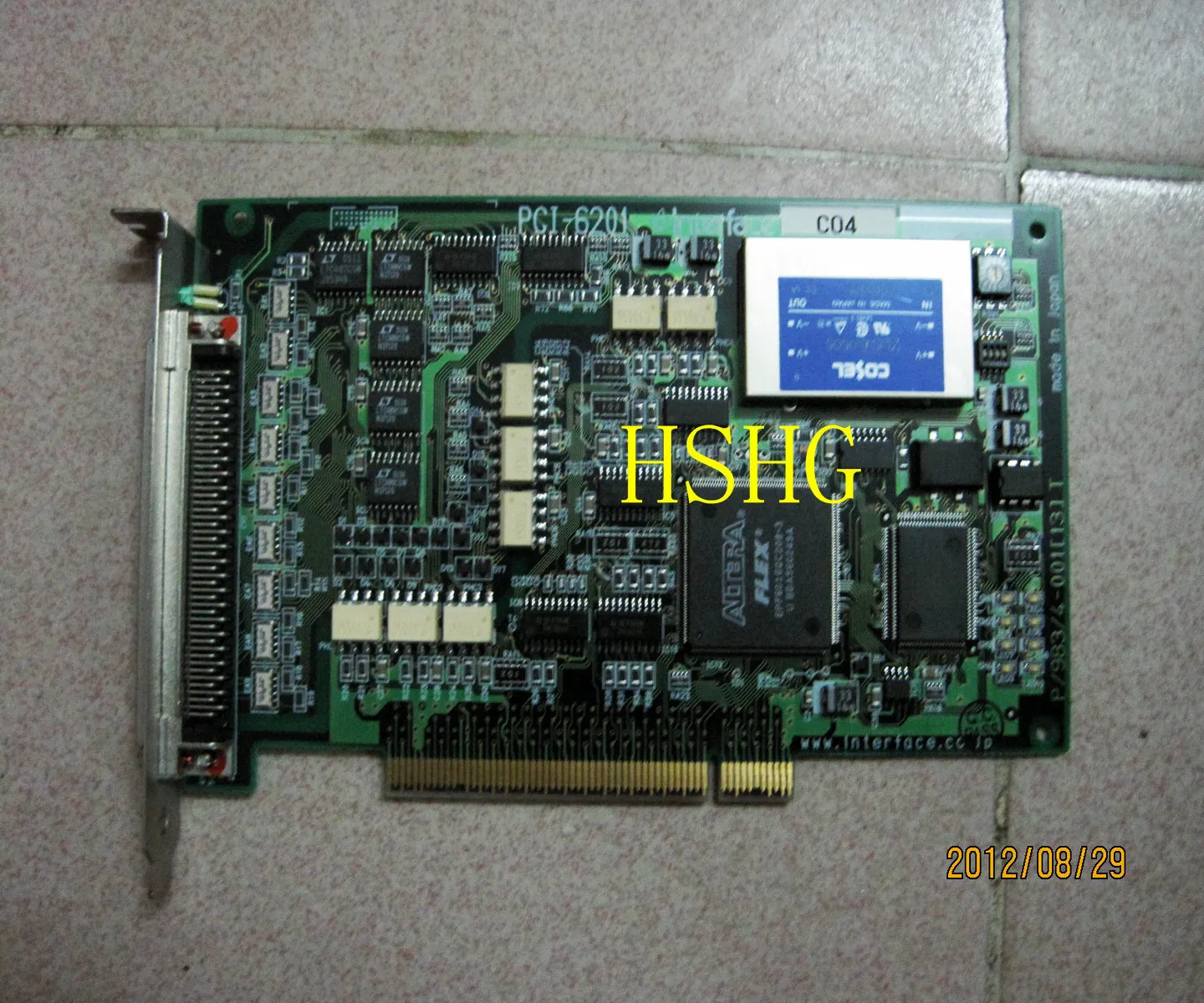 100% Tested Work Perfect for INTERFACE PCI-6201 Cards