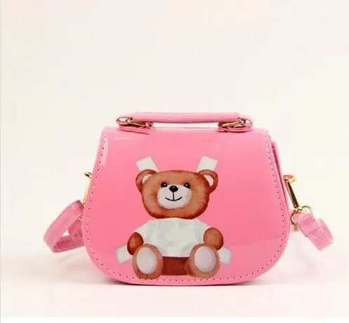 Designer Barn Jelly Messenger Bag Snygg Baby Girl Axel Handväska Småbarnsväska Flickor Mini Candy Color Bag Babyväskor