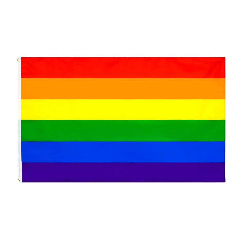 8 progetti diretti in fabbrica all'ingrosso 3x5fts 90x150cm Philadelphia Phily Ally Progress LGBT Rainbow Gay Pride Flag