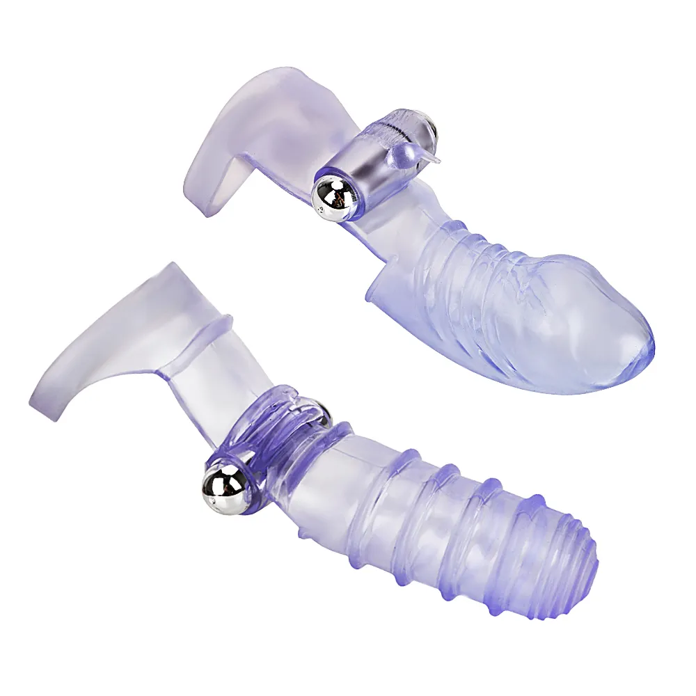 Nouveau Vibrator Femme Masturbateur Finger Vibro Sex Toys pour les femmes G-spot vibromasseur Finger manches en silicone Produits pour adultes