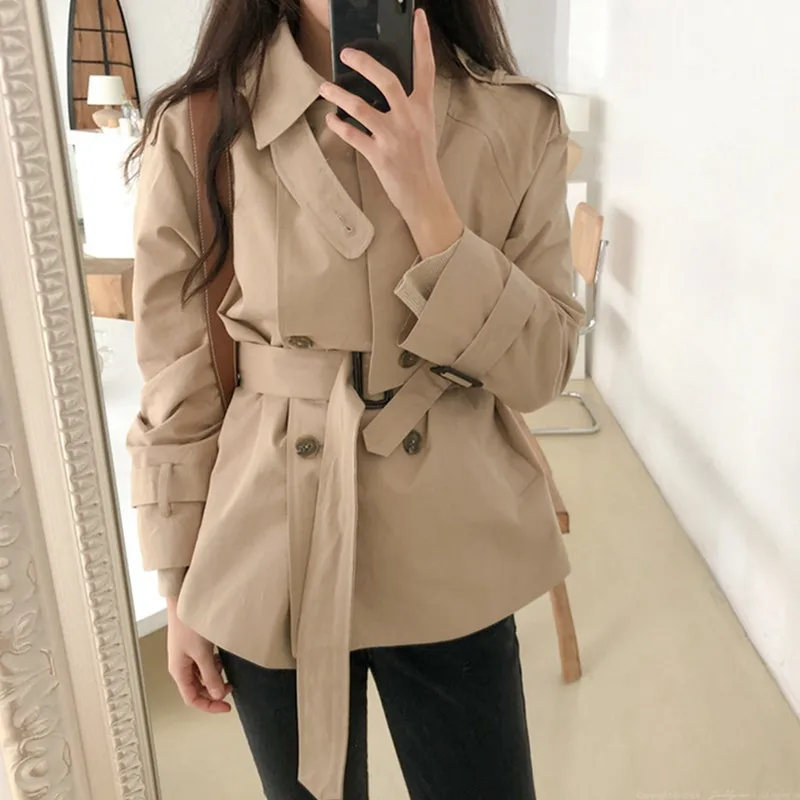 Short deals spring coat