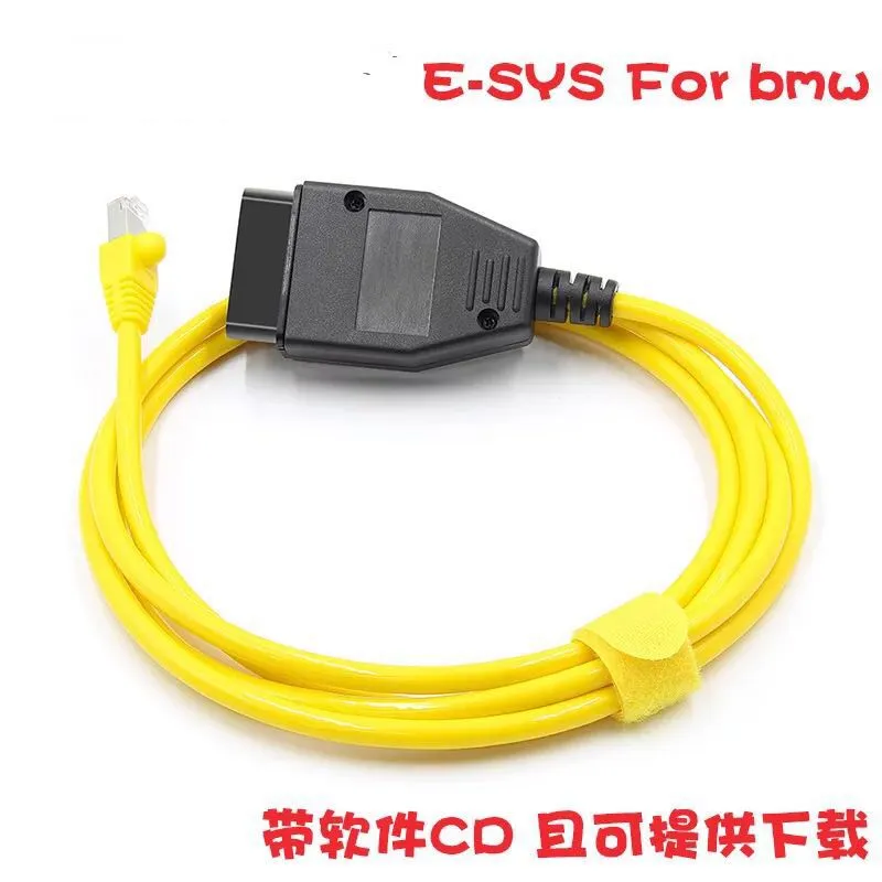 ESYS ENET-kabel voor BMW F-Serie Vernieuwen Verborgen gegevens E-SYS ICOM Codering ECU-programmeur OBD OBD2 Scanner Auto Diagnostic Auto Tool