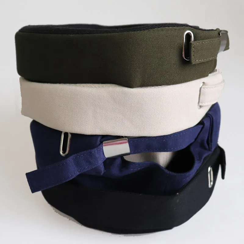 Modische Krempenlose Mütze für Männer und Frauen, taillierte Baumwollmütze, Totenkopf, schwarze Krempenlose Kappe, Docker-/Seemannsuhr-Mütze_voghion.com
