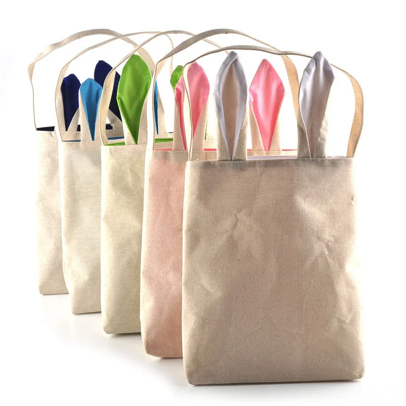 Burlap bunny on sale ear bags