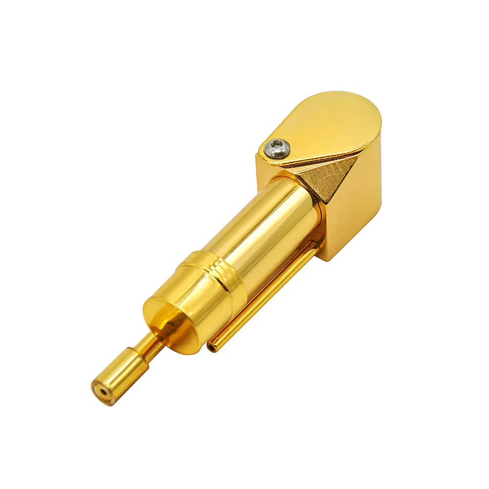 工芸品 Gold pocket pipe 工芸品 Gold pocket pipe Metal Smoke Pipes: Portable Golden