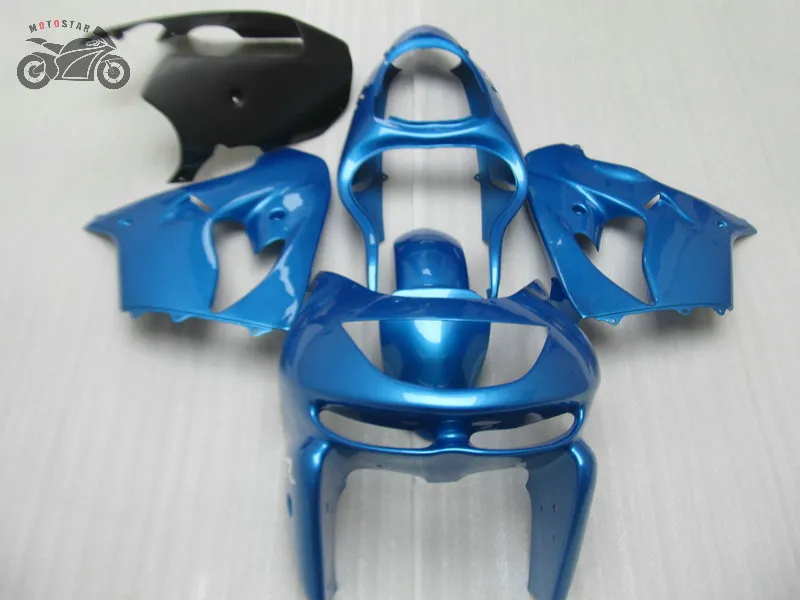 Dostosuj Wróżki Zestaw do Kawasaki Ninja ZX 9R 98 99 Road Race Chinese Blue Fairing Coradwork ZX-9R 1998 ZX9R 1999