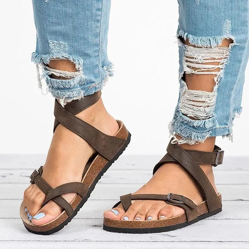 Stylish 2019 Flat Gladiator Sandals Perfect For Summer Casual Wear From ...