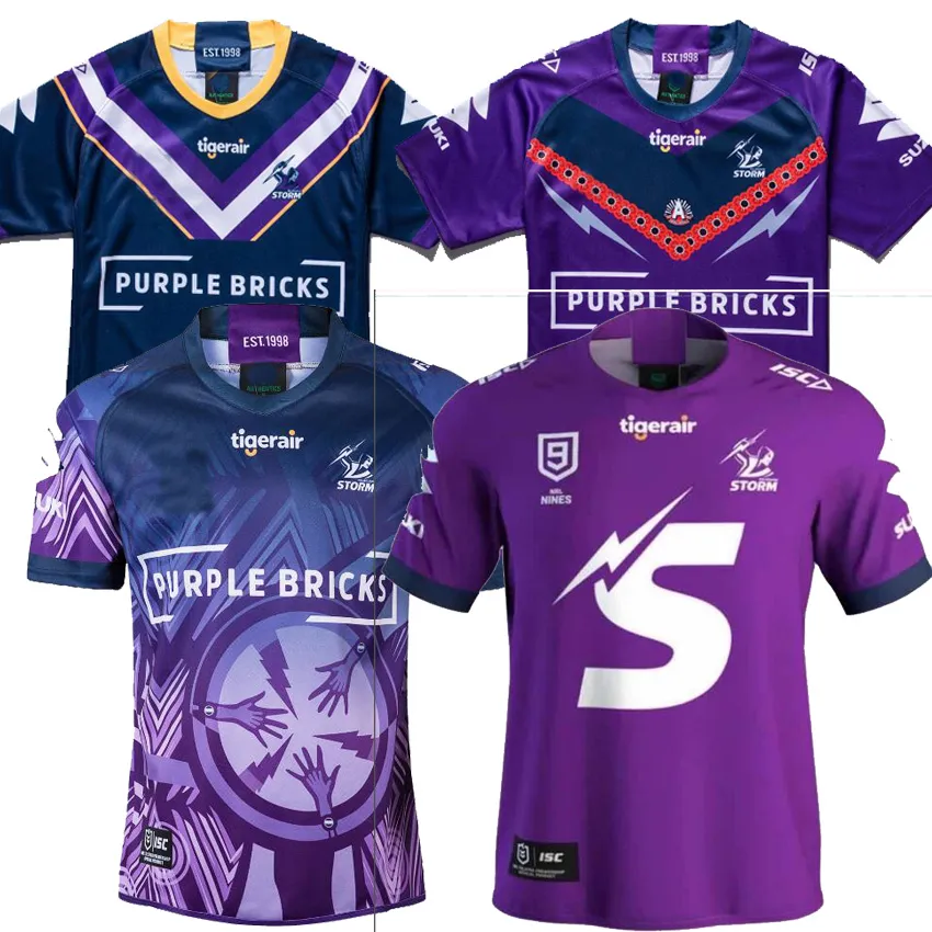 Melbourne Storm Rugby Jersey Indigenous Commemorative Jersey Rugby