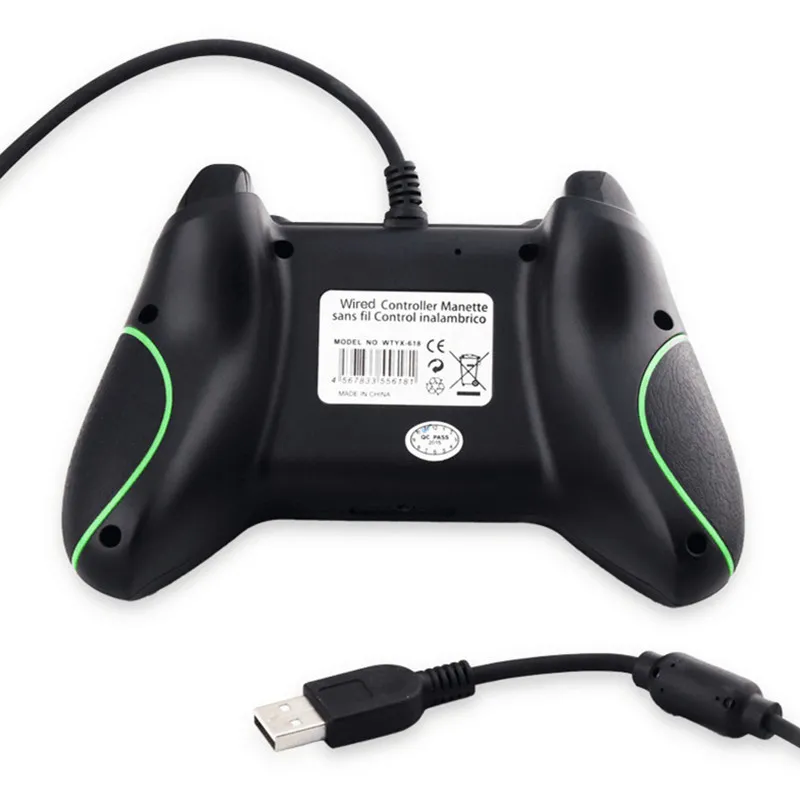 Controlador de Xbox One con cable Gamepad Precise Thumb Joystick Gamepad para Xbox One para X-BOX Controller 3077