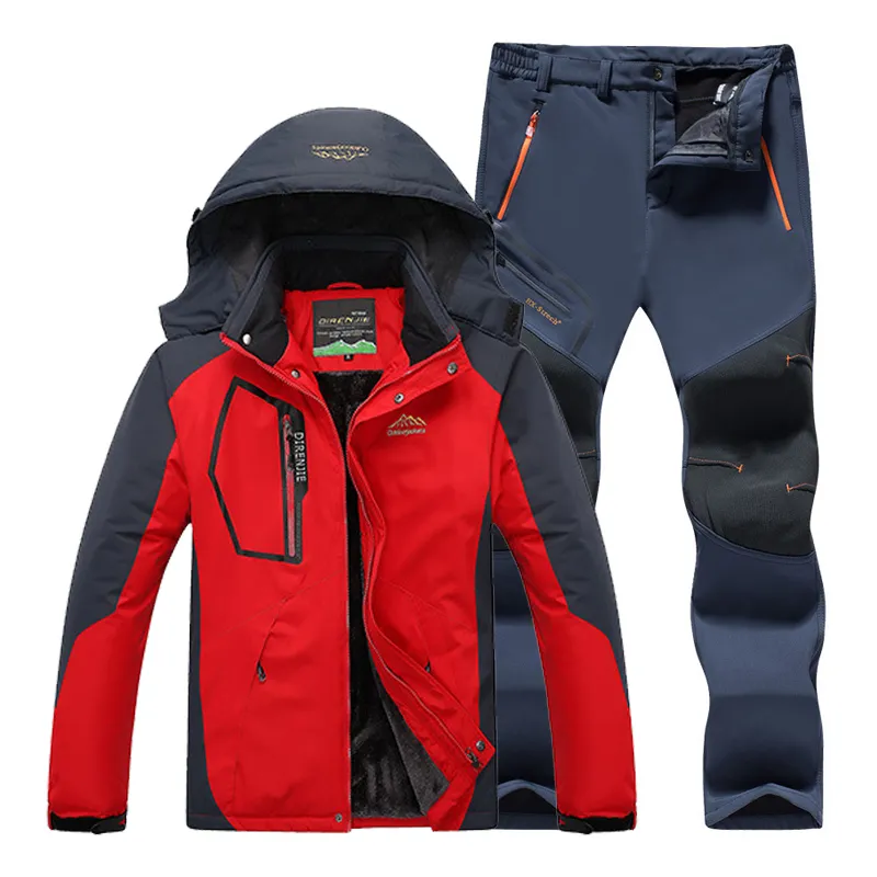 Mens Winter Waterproof Fishing Clothing Set, Warm Hiking Fishing Jacket And  Pants For Outdoor Camping From Jasperwu, $52.71