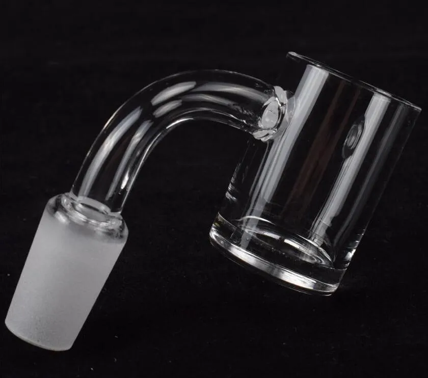 Hot Flat Top Banger XL Quartz Banger 5mm Botten Kort Neck 25mm Od 10mm 14mm 18mm Man Kvinna Domesess Nails för DAB Rig