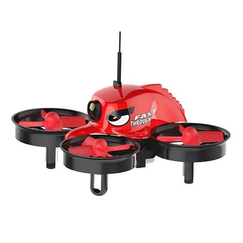 Redpawz R011 5.8G 40CH Micro FPV Drone da corsa con 1000TVL FOV Telecamera grandangolare da 120 gradi da 3 pollici