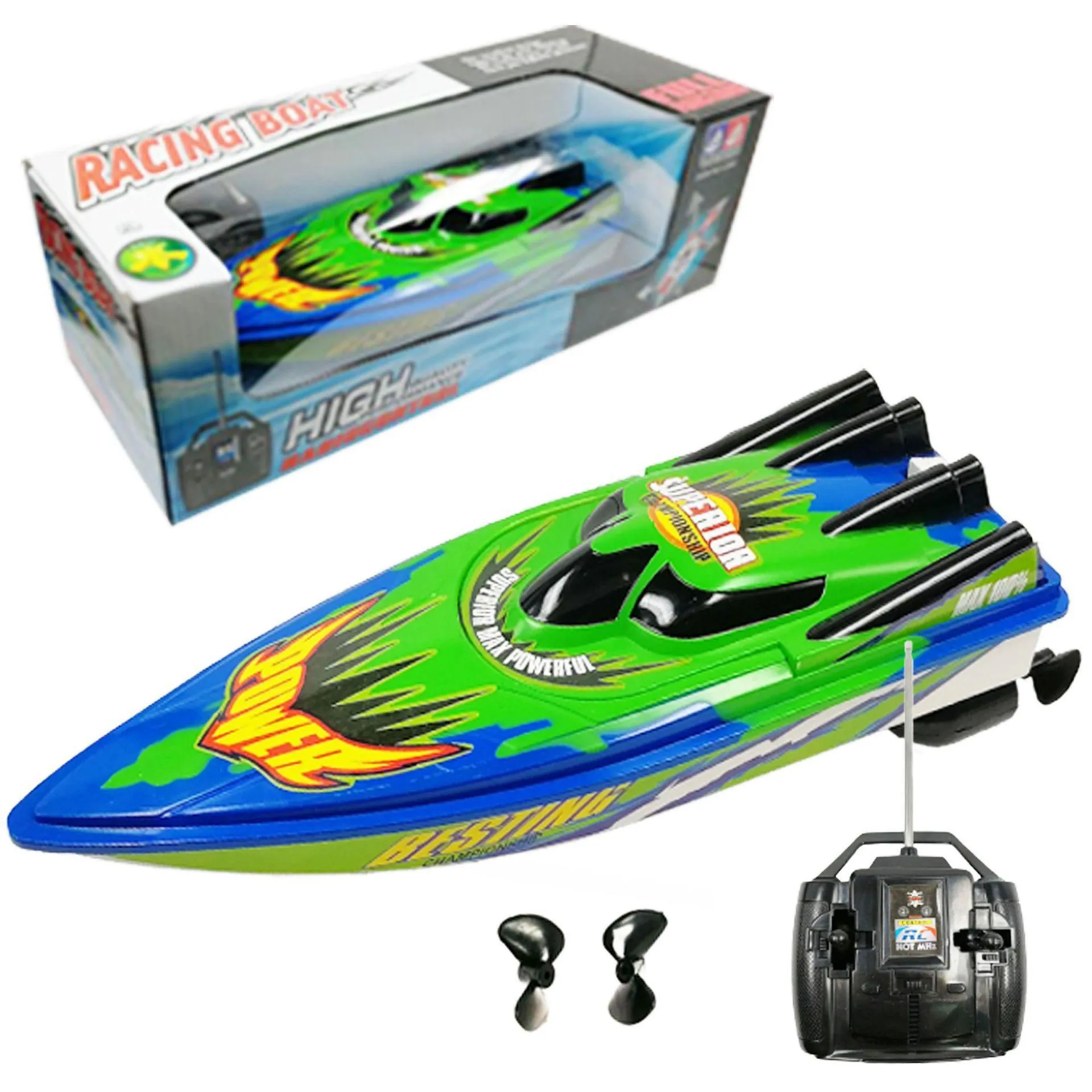 Large Remote Control Boat Toys RC Boat Toy Remote Control Fishing Boat  Speedboat Kit Christmas From Windstore, $52.34