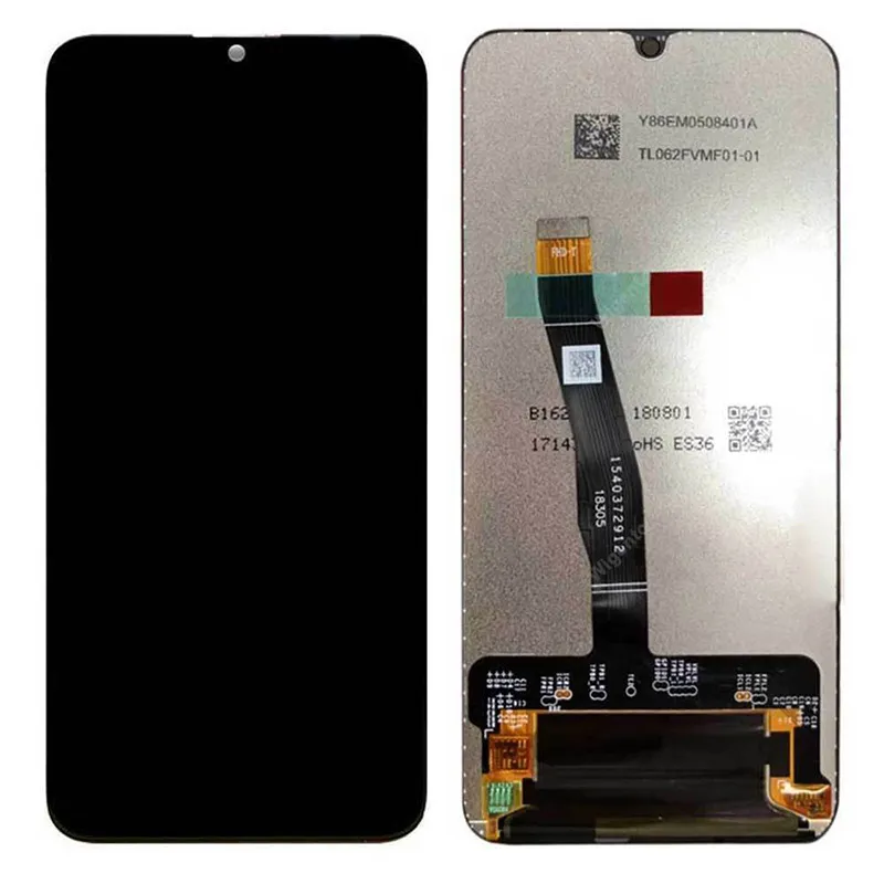 Tela de exibição LCD para Huawei P esperto honra 10 lite 6 21 polegadas montagem sem peças de substituição de quadro preto