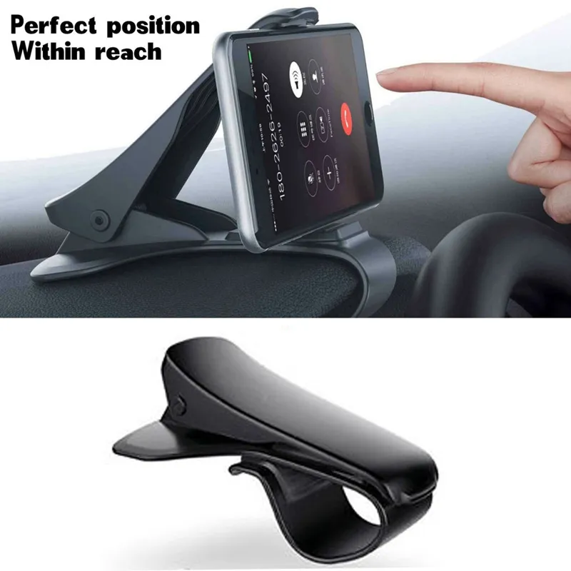 Support GPS magnétique de voiture universel Support de téléphone de tableau de bord automatique Support de clip de téléphone magnétique réglable Support de support de smartphone HHA221