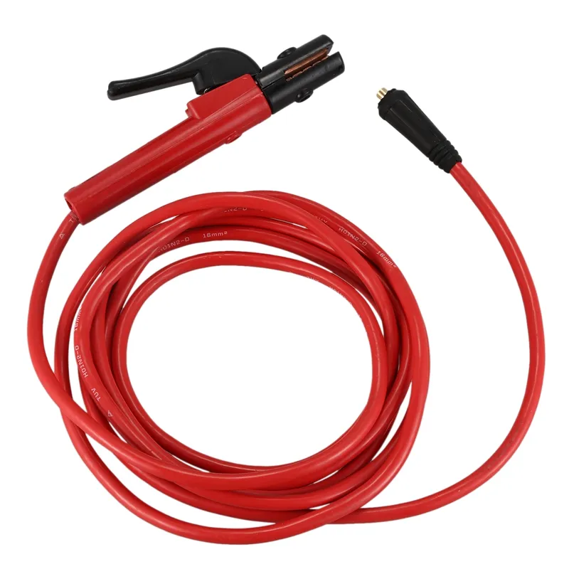 Freeshipping Ziemi Clamp 2M Kabel Oba Spawarki Akcesoria Uchwyt elektrodowy Kabel 5M z złączem DKJ10-25