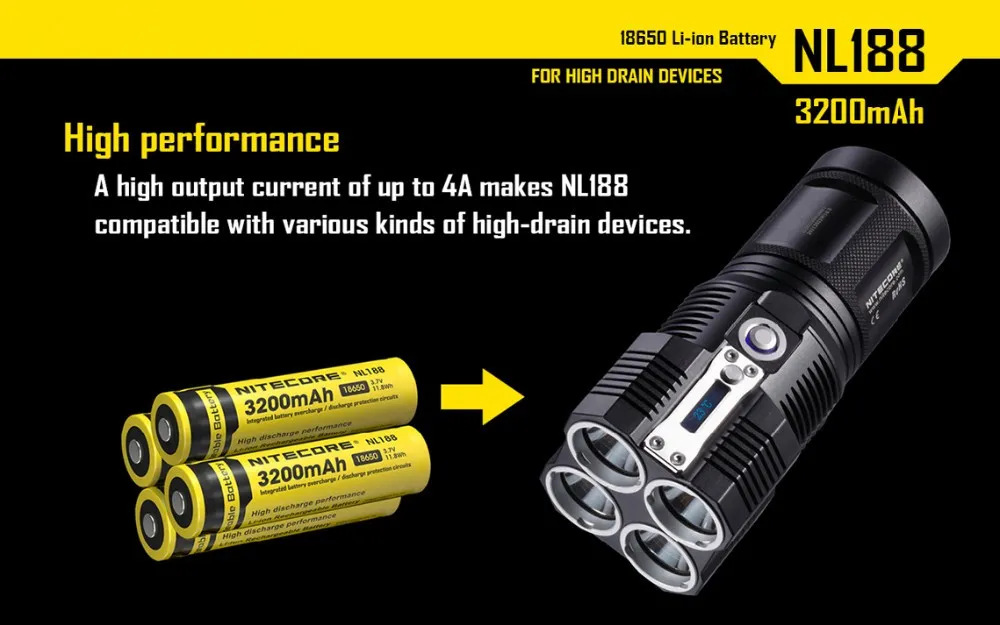 18650 3200mAh NL1832 3.7V 11.8Wh Rechargeable Li On Battery Protected Li Ion Button Top Battery 18650 3200mAh NL1832 3.7V 11.8Wh Rechargeable Li On Battery Protected Li Ion Button Top Battery