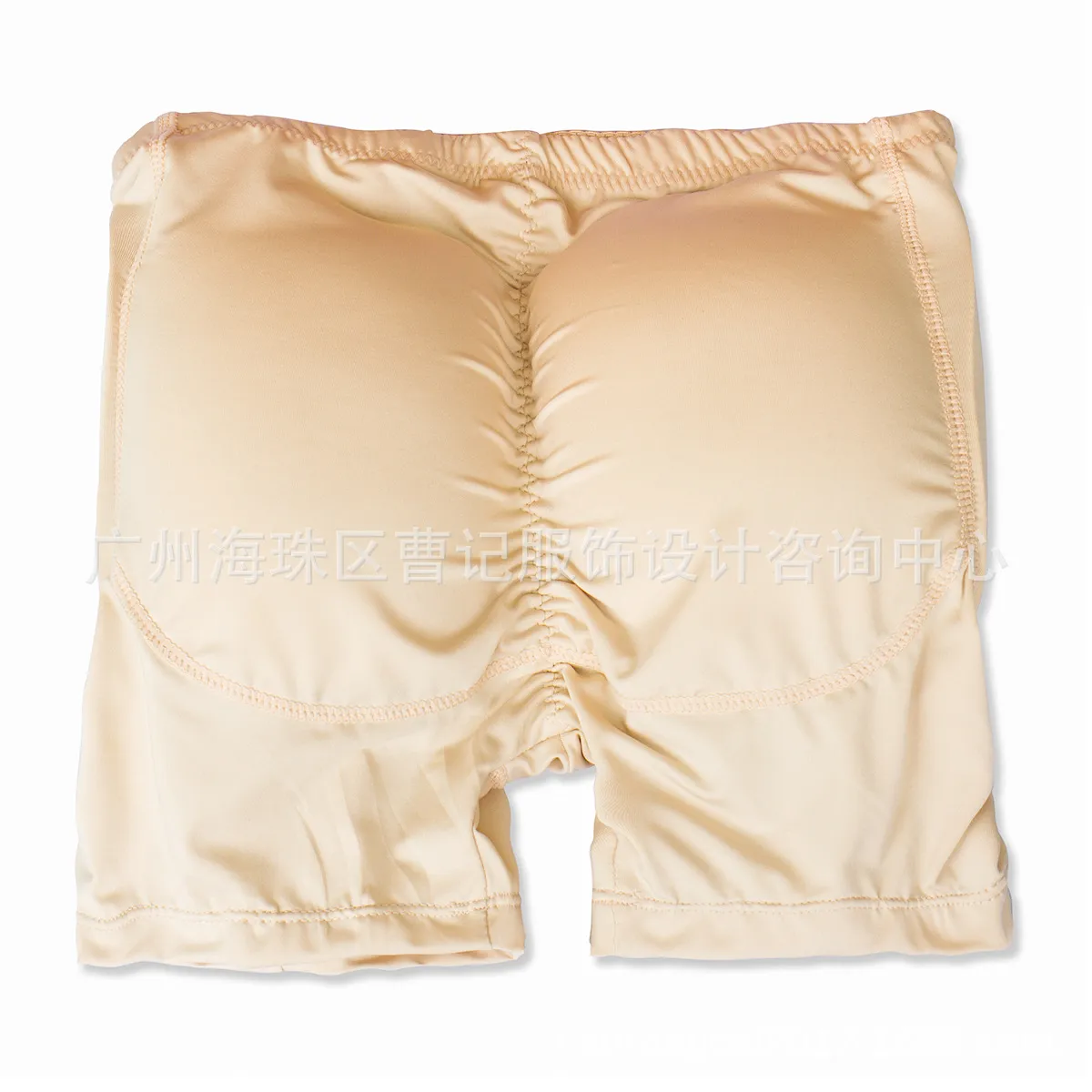 Män rumpa lyftare boxer kropp shaper sexig förbättring vadderad sömlös underkläder falska röv hip up man formar plus size svart beige278t