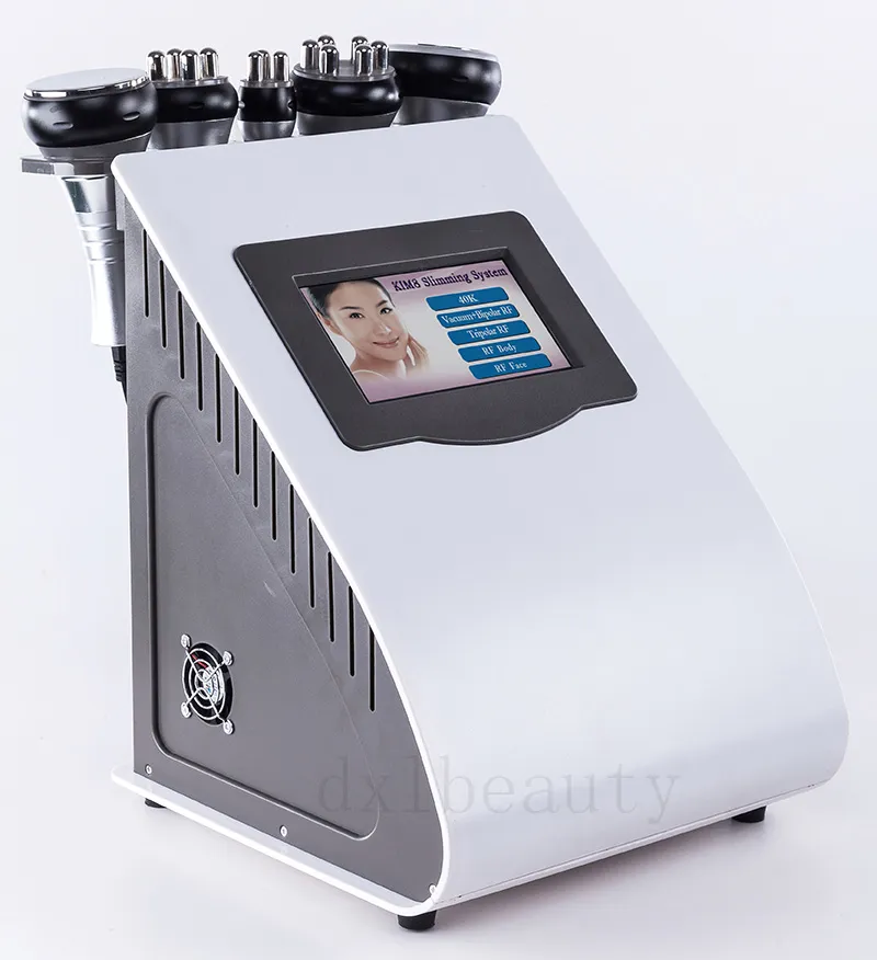 Liposuccion ultrasonique 40k, Cavitation, combustion des graisses, biopolaire RF, soins de la peau du visage, appareil amincissant sous vide pour le corps