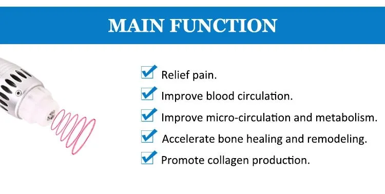 Tuying Portable Shockwave Therapy GN025 Machine Price for Pain Relief